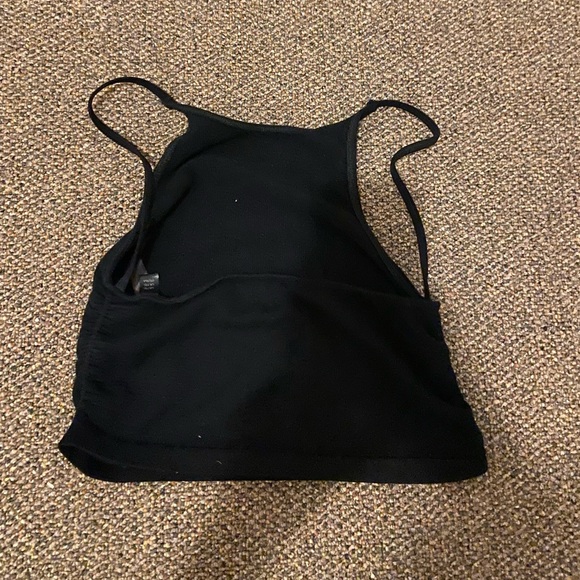 Urban Outfitters Black Backless Tank Top - Picture 2 of 3